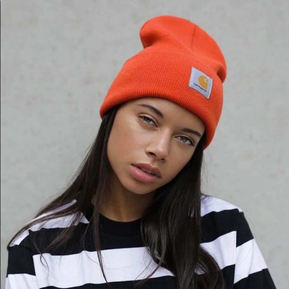 Carhartt | Accessories | Womans Orange Carhartt Beanie Hat  display picture 1